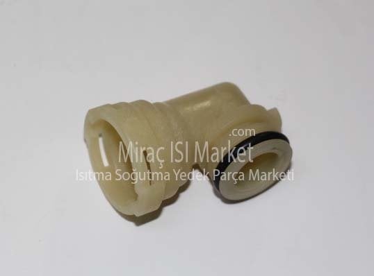 Viessmann yoğuşma esanjör plastik dirseği . replikatör dirsek plastiği SİYAH ( KK01.97.235 ) viessmann eşanjör dirseği plastik .