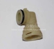 Viessmann yoğuşma esanjör plastik dirseği . replikatör dirsek plastiği SİYAH ( KK01.97.235 ) viessmann eşanjör dirseği plastik .