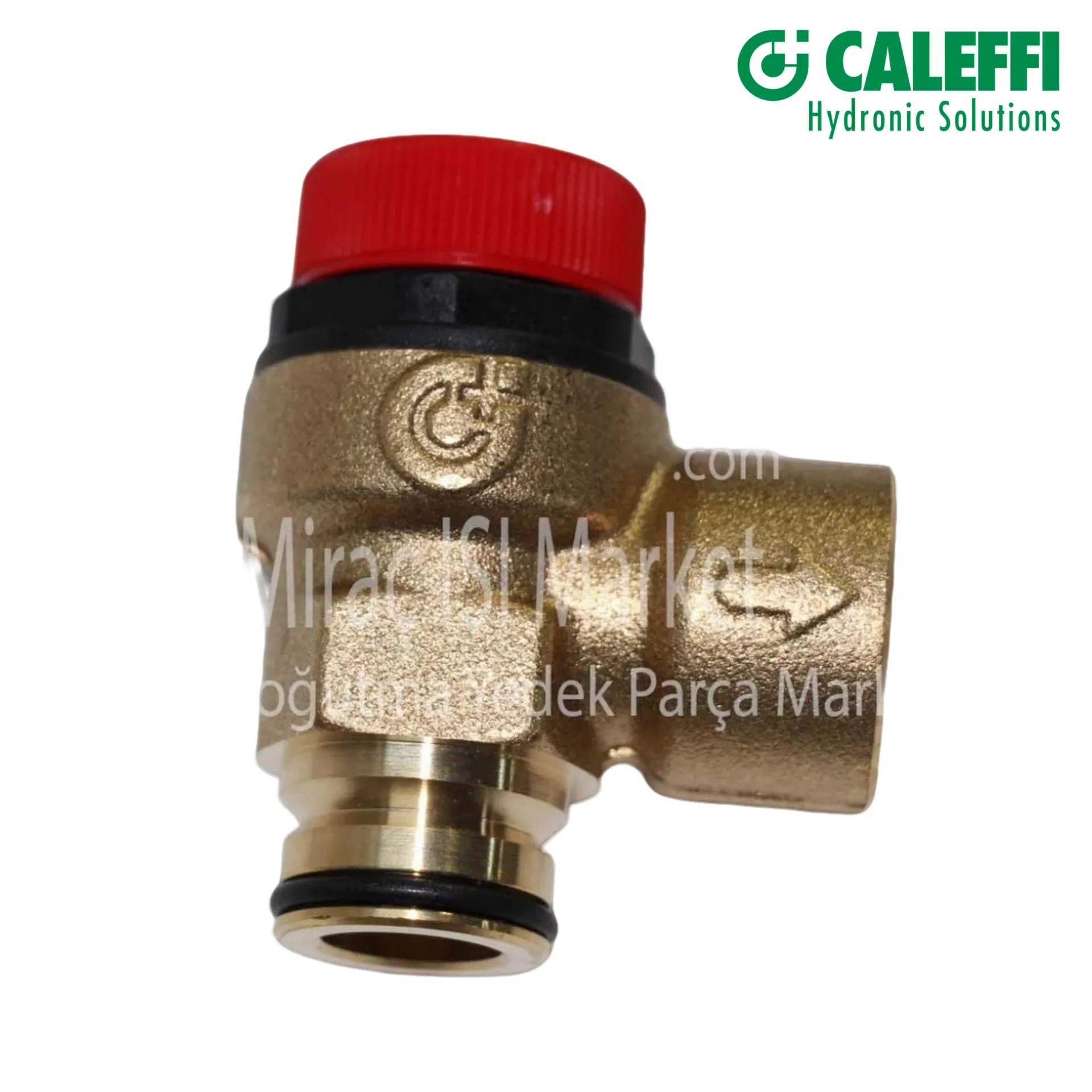 Baymak baxi emniyet ventili . 3 bar geçme oringli  . Caleffi . made in italy ( KK01.96.369 )( 248056 ) baymak falke condense emniyet ventili .