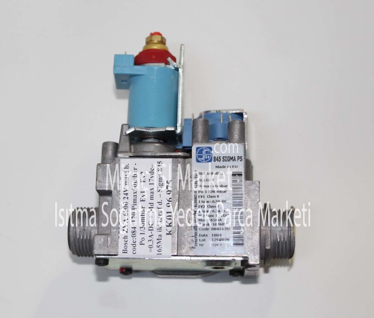 Bosch class 6000 gaz valfi . bosch wbn 6000 gaz valfi . zva gaz valfi . sigma 845. Lacivert bobinli i iki tarafı dişli . ( KK01.96.975 ) (code. 0845120 ) Ev1.class B - I Nom =0.3a-DC / Ev2.class J . I Nom =0,3A-DC / Mdmax 17VDC