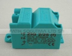 Eca Calora Ateşleme Trafosu . Eca Confeo Ateşleme Trafosu - Eca Premix Ateşleme Trafosu .  Yeşil ZIG2-25 4.Soketlı ( KK01.95.495 )