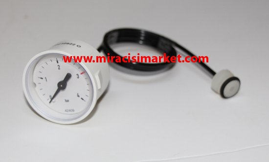 viessmann vitopend 050-w manometre ( KK01.96.859 ) Plastik hortumlu 55cm geçme bulplu . wika italyan . viessmann vitopend 100-w manometre .