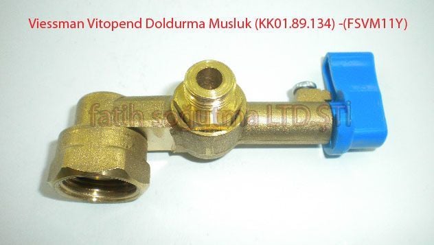 viessmann vitopend 200 Doldurma Musluk L Tipi ( KK01.89.134 ) Viessmann Vitopend 100 Doldurma Musluk .