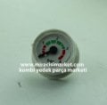 Buderus U052 Manometre saat . beyaz renk . 1/8 arkadan dişli . çap.25.4mm ( KK01.96.851 )(prc) Bosch kombi manometre saat .