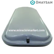 Ferroli domiproject f24 genleşme tankı . 8.Lt . Geçme tip Dik tank . Önaysan ( KK01.96.488 ) Ebad  ölçüsü ( 56,5x22x6,5cm) Ferroli fer genleşme tankı .