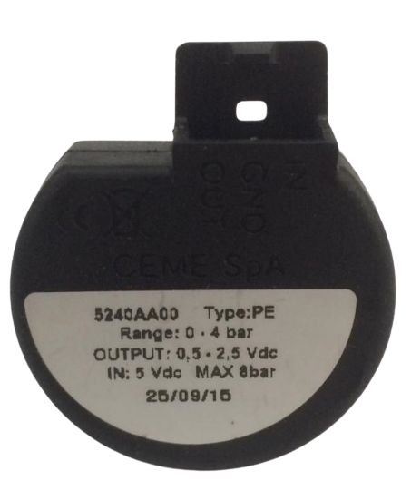 Demirdöküm Su Basınç Sondası Geçme tip . TRANSDUCER Ceme Made in İTALY ( KK01.96.660 ) Switch Kartlı . Demirdöküm Nitron Su Basınç Sonda