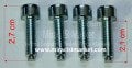 wilo pompa motor vidası . salyangoz kapak montaj vidası . 1.Paket (4adet) ( KK01.47.105 ) ( M6X22 )FT(8.8) inoks .