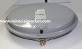 Eca confeo plus genleşme tankı ( KK01.90.044 ) Önaysan  Yuvarlak Hava purjörlü .1/2 Dişli 8.Lt . Ebad ölçüleri:(39x8cm) Eca confeo genleşme tankı .