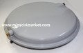 Eca confeo plus genleşme tankı ( KK01.90.044 ) Önaysan  Yuvarlak Hava purjörlü .1/2 Dişli 8.Lt . Ebad ölçüleri:(39x8cm) Eca confeo genleşme tankı .