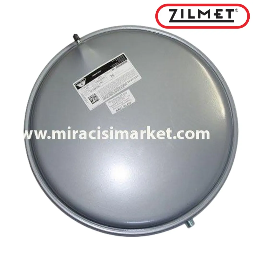 Demirdöküm vinto genleşme tankı . 6.Lt 3/8 dişli zilmet yuvarlak  ( KK01.96.430 )  Demirdöküm milenyum genleşme tankı .