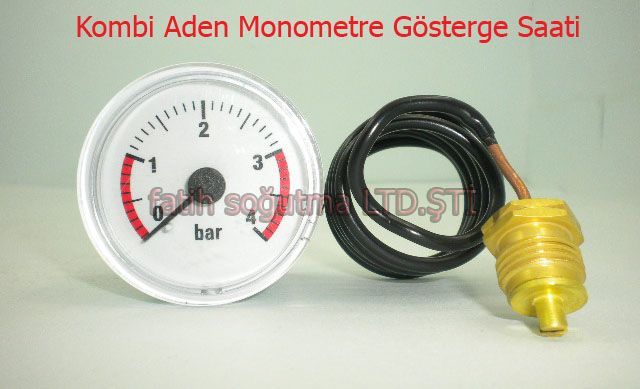 Demirdöküm Aden manometre ( KK01.89.135 ) Cewal made in İTALY . 1/4 Dişli . Demirdöküm Kalisto manometre . Demirdöküm Atron manometre . Demirdöküm Neva manometre