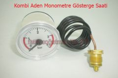 Demirdöküm Aden manometre ( KK01.89.135 ) Cewal made in İTALY . 1/4 Dişli . Demirdöküm Kalisto manometre . Demirdöküm Atron manometre . Demirdöküm Neva manometre