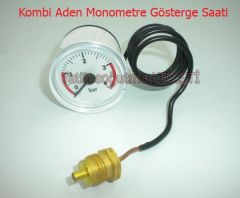Demirdöküm Aden manometre ( KK01.89.135 ) Cewal made in İTALY . 1/4 Dişli . Demirdöküm Kalisto manometre . Demirdöküm Atron manometre . Demirdöküm Neva manometre