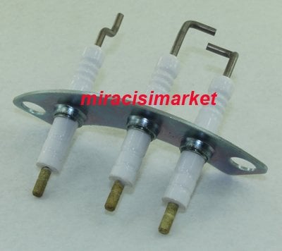 Bosch classic condense ateşleme elektrodu . 3.Lü buji oval ( KK01.97.587 ) (TR) Buderus logamax plus gb042 ateşleme elektrodu