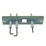 Buderus logamax plus gb172 ateşleme elektrodu .  Buderus gb172 ateşleme bujisi . ( KK01.97.583 ) (TR) 3.Lü düz sıralı . buderus gb172 ateşleme elektrot .