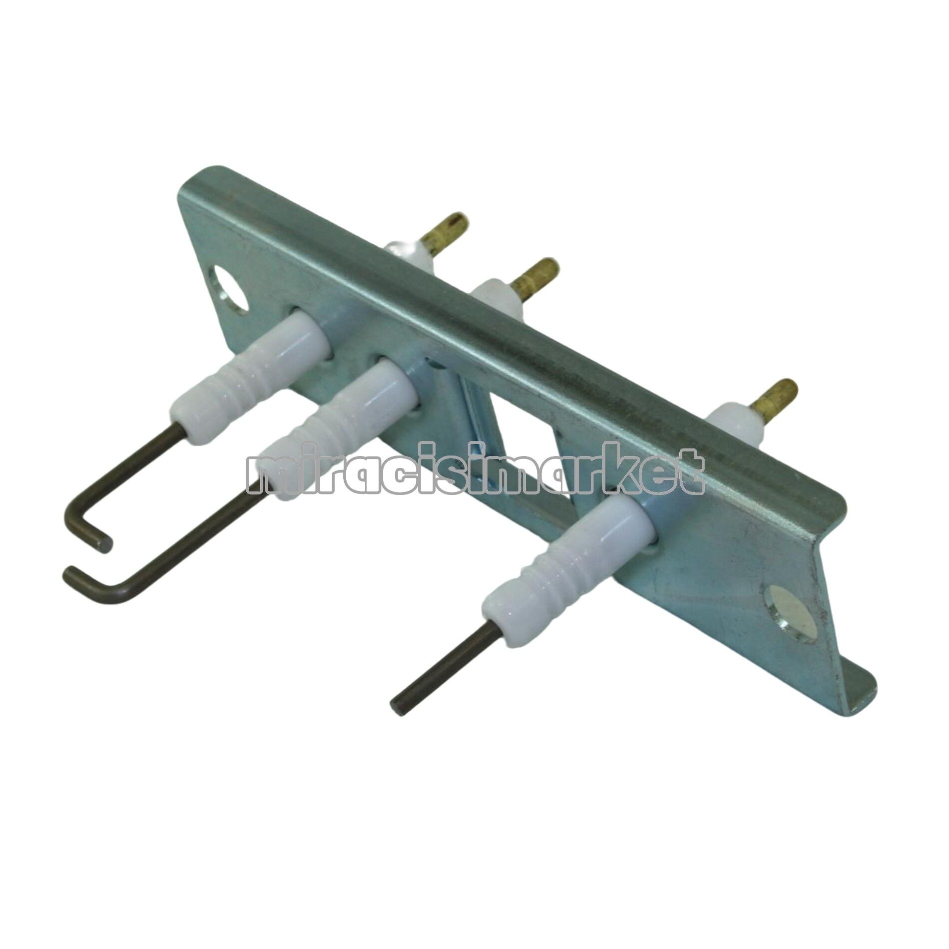 Buderus logamax plus gb172 ateşleme elektrodu .  Buderus gb172 ateşleme bujisi . ( KK01.97.583 ) (TR) 3.Lü düz sıralı . buderus gb172 ateşleme elektrot .