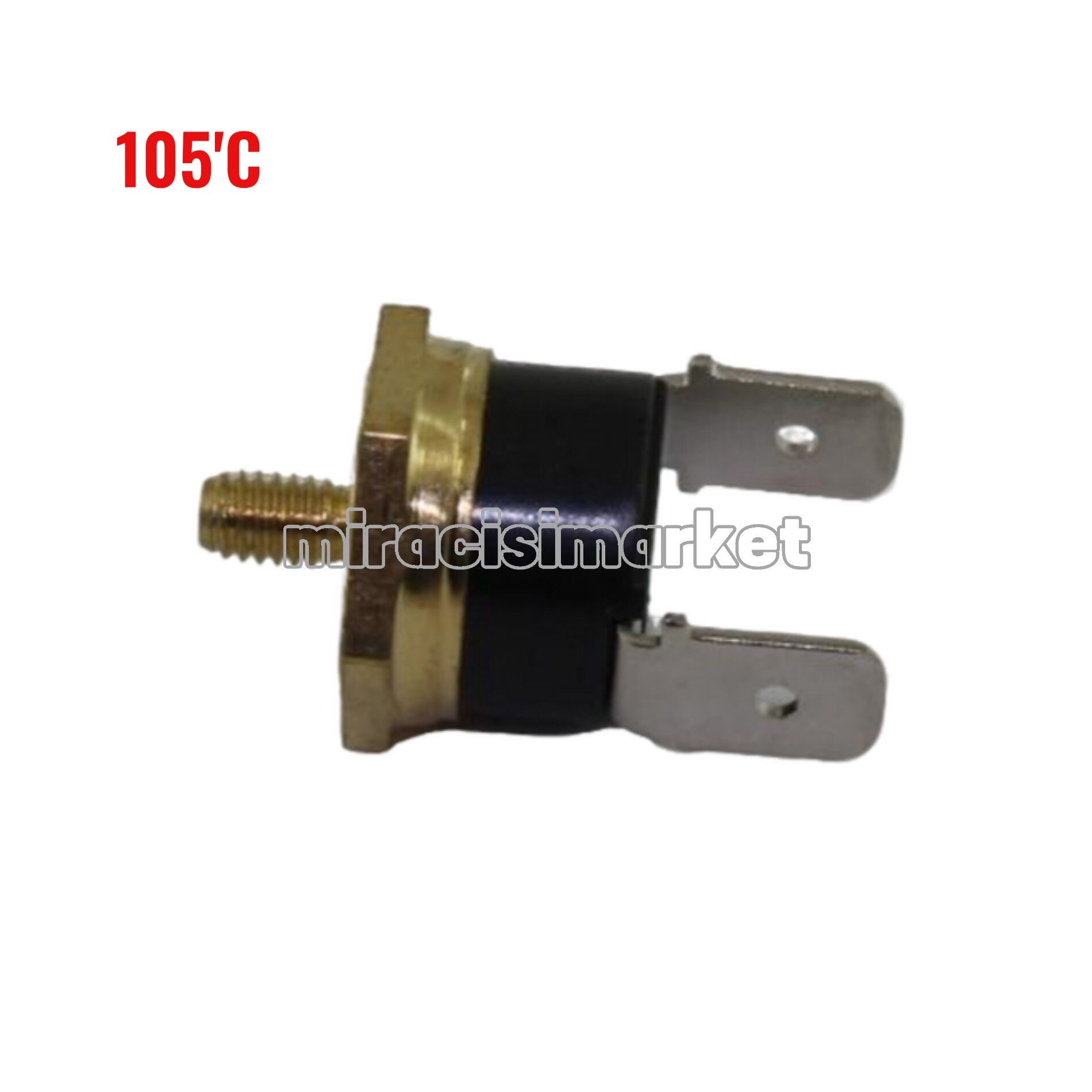 Baymak baxi limit termostat . 105 C M4 Dişli 2.uçlu 10A 250V ( KK01.96.939 ) Baymak falke limit termostat . Westen limit termostat .