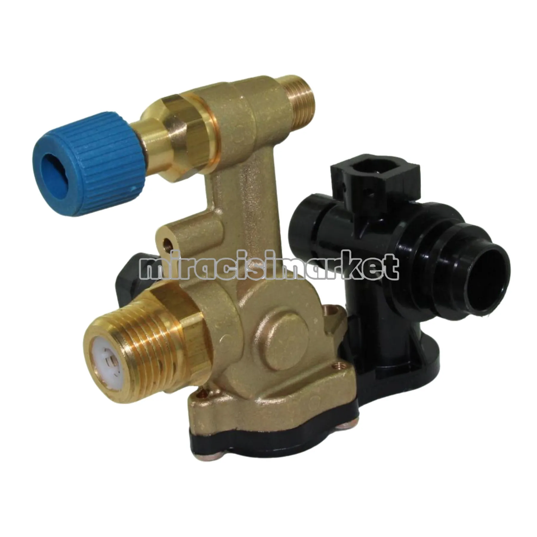 Demirdöküm atron su giriş grubu . sağ blok . Manometre Delik yeri AÇIK ( KK01.95.413 ) (TR) Demirdöküm atron blok .