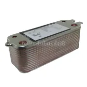 Buderus Logamax plus GB062 eşanjör . 26.Plakalı üstü düz kulaklı ( KK01.96.698 )(PRC) Buderus logamax plus gb062 -024  eşanjör . 1.Vidalı  2.Geçme kulaklı