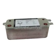Buderus Logamax plus GB062 eşanjör . 26.Plakalı üstü düz kulaklı ( KK01.96.698 )(PRC) Buderus logamax plus gb062 -024  eşanjör . 1.Vidalı  2.Geçme kulaklı