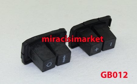Buderus Logamax plus GB012 tuş takımı . siyah kauçuk ( KK01.97.163 ) (TR) GB 012 basma tuşları .