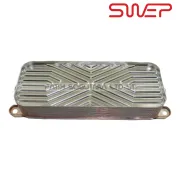 Vaillant turbotec eşanjör . 16.Plakalı 4.Dış kulaklı ( KK01.89.026 ) SWEP Made in İtaly .