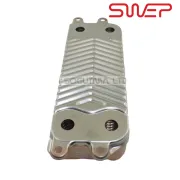 Vaillant turbotec eşanjör . 16.Plakalı 4.Dış kulaklı ( KK01.89.026 ) SWEP Made in İtaly .