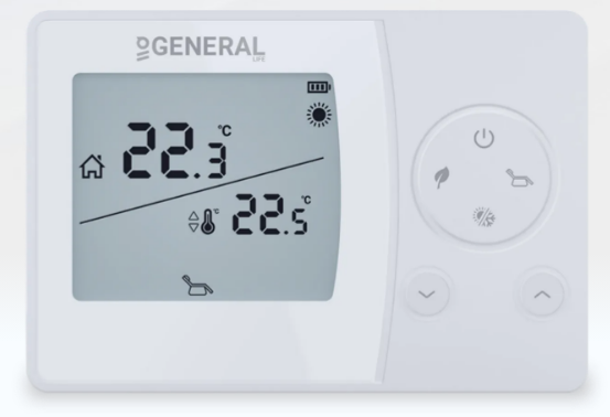 General SENNA 270S RF Dijital Kablosuz Oda Termostatı ( 93180006600 )