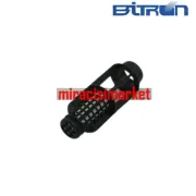 Baymak baxi lambert plastik hidroblok filitresi . plastik siyah bitron italy ( KK01.97.182 )