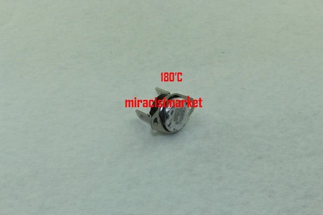 180 C Derece limit termostat 2.uçlu ( KK01.99.455 ) (16A-250V) Kombi baca limit termostat 180 derece .