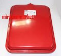 Demirdöküm isofast genleşme tankı . Dikdörtgen kırmızı 12.Lt 3/8 dişli Cimm made in İTALY ( KK01.96.461 ) Ebad ölçüsü:(44X35X10cm)  Cimm RP440.350 .