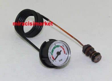 Buderus gb012 manometre . saat geçme bulplu bakır borulu hortum . saat çap:28mm ( KK01.96.838 ) Cewal made in italy . Buderus logamax plus manometre . Bosch condens 2000 manometre .