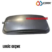 Termoteknik logic genleşme tankı . geçme rekorlu . 8.Lt dikdörtgen Cimm made in İTALY ( 93180006250 ) (Ebad ölçüleri:44x25x9cm) yandan siboplu .  Termoteknik logic 26/35 genleşme tankı .