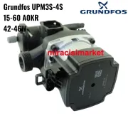 Grundfos UPM3S-4S 15-60 AOKR 42-46 Waat Frekans kontrollü sirkülasyon pompa motoru . 3+3 soketli ( KK01.98.336 )  Aden tipi pompa kapaklı .