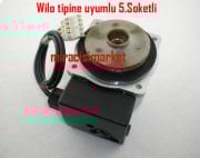 Vaillant turbotec pompa motoru . 5.Soketli Wilo tipine uyumlu .Muadil Ürün . Totaline Alarko carrier 82Waat DPS15/50 ( 93180006785 )