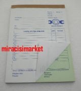 Kombi servis formu . (50 Sayfa 2.Nüshalı Otokopili) Ebad ölçüleri (20x14cm) ( KK01.95.425 ) Kombi servis fişi . Klima servis formu .