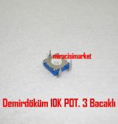 Demirdöküm POT . 10K - Kare Mavi 3.bacaklı Trimpot 1.Paket (5Adet) ( 93180001200 ) ACP Spain . Ebad Ölçüleri (14x14x6mm) Demirdöküm Atron kart potu . Demirdöküm Nepto kart potu .