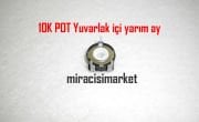 ﻿Bosch condens 2000 kart POTU 10K 203M 3.Bacaklı yuvarlak içi yarım ay . Budeus Logamax U042 POTU 10K ( 93180001220 ) PIHER SPAIN .