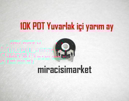 ﻿Bosch condens 2000 kart POTU 10K 203M 3.Bacaklı yuvarlak içi yarım ay . Budeus Logamax U042 POTU 10K ( 93180001220 ) PIHER SPAIN .
