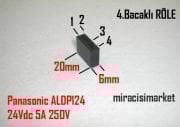 ﻿Demirdöküm kalisto fan rölesi . Panasonic ALDP124 . 24Vd . 5A . 240V . İNCE 4.Bacaklı ( 93180001000 ) Eca proteus fan rölesi . demirdöküm nitron fan rölesi .