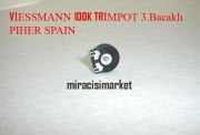 Viessmann POT .100K 238M Siyah 3.Bacaklı 1.bacak eğri içi iki taraf yarım ay . TRİMPOT ( 93180001230 ) PIHER SPAIN . Viessmann kart potansı .