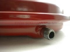 Viessmann vitopend 100 genleşme tank . winkelman 6.litre 3/8 dişli yuvarlak ( KK01.96.460 )(en:34 cm boy 34 cm derinlik 6.5 cm) Viessmann vitopend 100-W genleşme tankı . Viessmann WH1D Genleşme tankı .