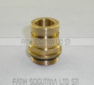 Baymak Luna by pass aparat Sarı Pirinç Bağlantı Parçası ( KK01.89.093 ) Baymak Baxi by pass aparat bağlantı parçası