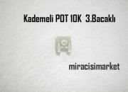 Kademeli POT . 10K 3.kademeli . 1 Paket (5adet) Trimpot 3.Bacaklı ACP Spain . Şeffaf renkli  ( 93180001240 ) Ebad ölçüleri (14x14x6mm) Baymak kombi kartı kademeli pot .