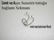 Limit termostat ve Aşırı ısı Sensörün Tuttuğu bağlantı sekmanı , klips  ( 93180007553 )(TR) Limit termostat  bağlantı sekmanı . Aşırı ısı sensör bağlantı sekmanı .