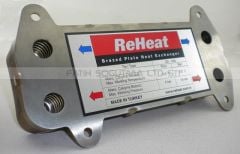 Viessmann vitopend kombi plaka eşanjör kulaklı.(12 Plakalı ReHeat)(KK05.052) Viesman kombi eşanjör.