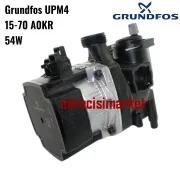 ﻿Grundfos UPM4 15-70 AOKR 54Waat frekans kontrollü pompa motoru 3+3 Soketli . Aden tipi kapaklı ( 93180006757 ) Grundos frekanslı pompa motoru .