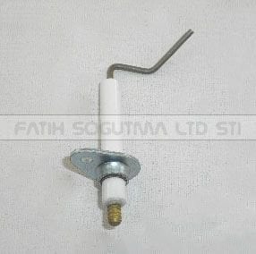 Demirdöküm Neva iyonizasyon elektrodu  ( KK01.97.567 ) Demirdöküm Atron . Nepto . Nitron Plus iyonizasyon elektrodu .