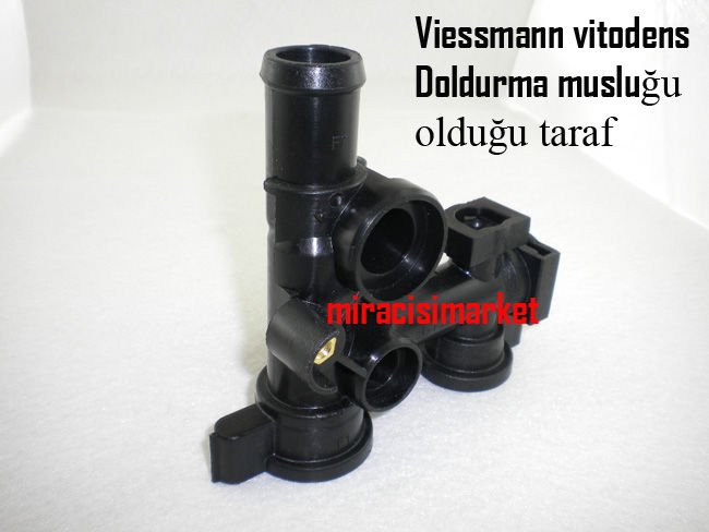 ﻿Viessmann vitodens 50-w sol blok . doldurma musluğu olduğu taraf . Plastik ( 93180007860 )(TR) Viessmann vitodens sol blok .