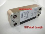 Baymak eco5 esanjör . 16.Plakalı  ( 93180011119 )(PRC) ( Vidalama delik arası 160mm ) Airfel duo esanjör . Airfel digifel esanjör . Baymak attivo esanjör .  İdeal logic esanjör .